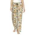 thumbnail image 1 of Honiee Hippie Bee Honeycomb for elegant Women's Lounge Pants and Pajama Pants, crafted for ultimate comfort in your sleepwear essentials-Large, 1 of 6