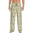thumbnail image 1 of Honiee Leopard And Butterfly for men - a sleek fusion of Straight Pajama Pants, versatile Lounge Pants, and cozy Sleepwear, all rolled into one-X-Large, 1 of 6