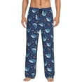 thumbnail image 1 of Honiee Party Shark Cut for men - a sleek fusion of Straight Pajama Pants, versatile Lounge Pants, and cozy Sleepwear, all rolled into one-Medium, 1 of 6