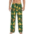thumbnail image 1 of Honiee Pizza for men - a sleek fusion of Straight Pajama Pants, versatile Lounge Pants, and cozy Sleepwear, all rolled into one-XX-Large, 1 of 6