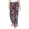 thumbnail image 1 of Honiee Rose Flowers for elegant Women's Lounge Pants and Pajama Pants, crafted for ultimate comfort in your sleepwear essentials-Small, 1 of 6
