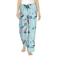 thumbnail image 1 of Honiee Sailboats Anchors for elegant Women's Lounge Pants and Pajama Pants, crafted for ultimate comfort in your sleepwear essentials-Large, 1 of 6