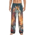 thumbnail image 1 of Honiee Starry Sky Cute Horse for men - a sleek fusion of Straight Pajama Pants, versatile Lounge Pants, and cozy Sleepwear, all rolled into one-XX-Large, 1 of 6