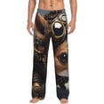 thumbnail image 1 of Honiee Steampunk Squirrel Pilot for men - a sleek fusion of Straight Pajama Pants, versatile Lounge Pants, and cozy Sleepwear, all rolled into one-Medium, 1 of 6
