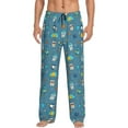 thumbnail image 1 of Honiee Teeth Cosmonaut for men - a sleek fusion of Straight Pajama Pants, versatile Lounge Pants, and cozy Sleepwear, all rolled into one-XX-Large, 1 of 6