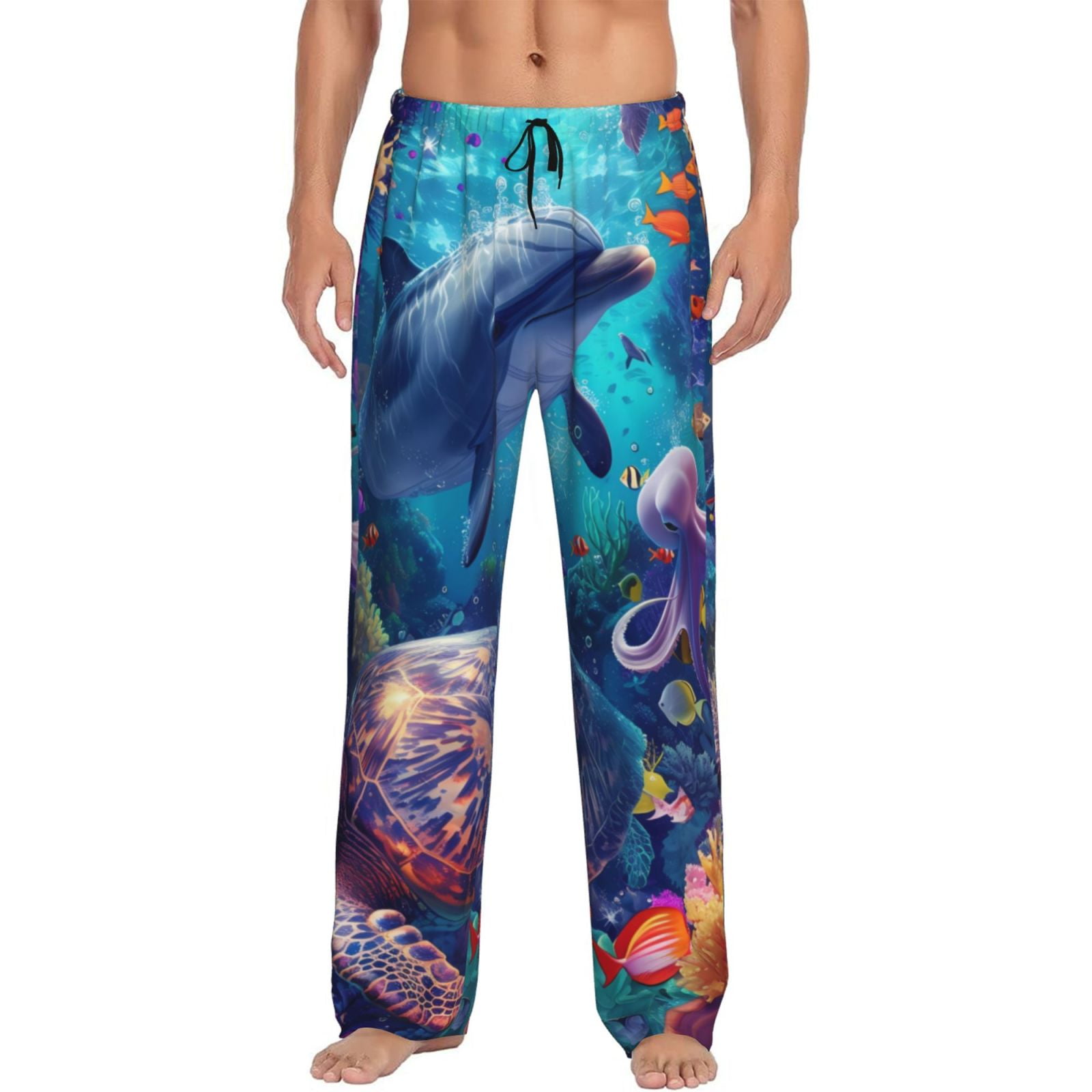 Honiee Underwater Turtle Dolphin Octopus for men a sleek fusion of