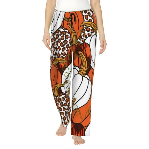 Honiee Various Pumpkins for elegant Women's Lounge Pants and Pajama Pants, crafted for ultimate comfort in your sleepwear essentials-Small