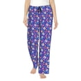 thumbnail image 1 of Honiee colorful Skull flower leaf for elegant Women's Lounge Pants and Pajama Pants, crafted for ultimate comfort in your sleepwear essentials-XX-Large, 1 of 6