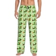 thumbnail image 1 of Honiee dogs St Patrick's Day for men - a sleek fusion of Straight Pajama Pants, versatile Lounge Pants, and cozy Sleepwear, all rolled into one-X-Large, 1 of 6