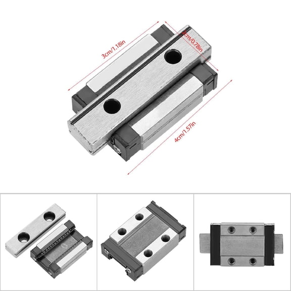 Honing Guides 1pc 9mm 40mm LML9B Miniature Linear Rail