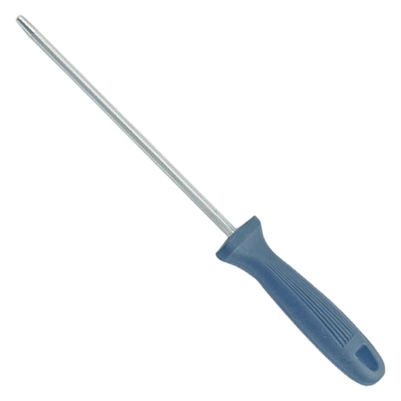 Honing Rod,Metal Knife Sharpener Rod,Professional Knife Sharpener Rod, Sharpening Steel with Ergonomic Handle,Sharpening Rod for Kitchen Knife Daily Honing Maintenance(10.62 inch)