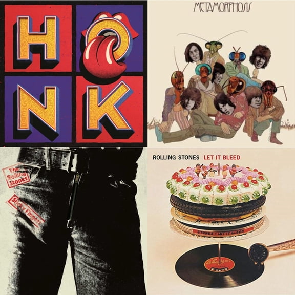 Honk (Translucent Red Vinyl/2LP) & Metamorphosis & Sticky Fingers & Let It Bleed (50Th Anniversary Edition)