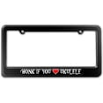 thumbnail image 1 of Honk if You Love Ukulele License Plate Frame, 1 of 1
