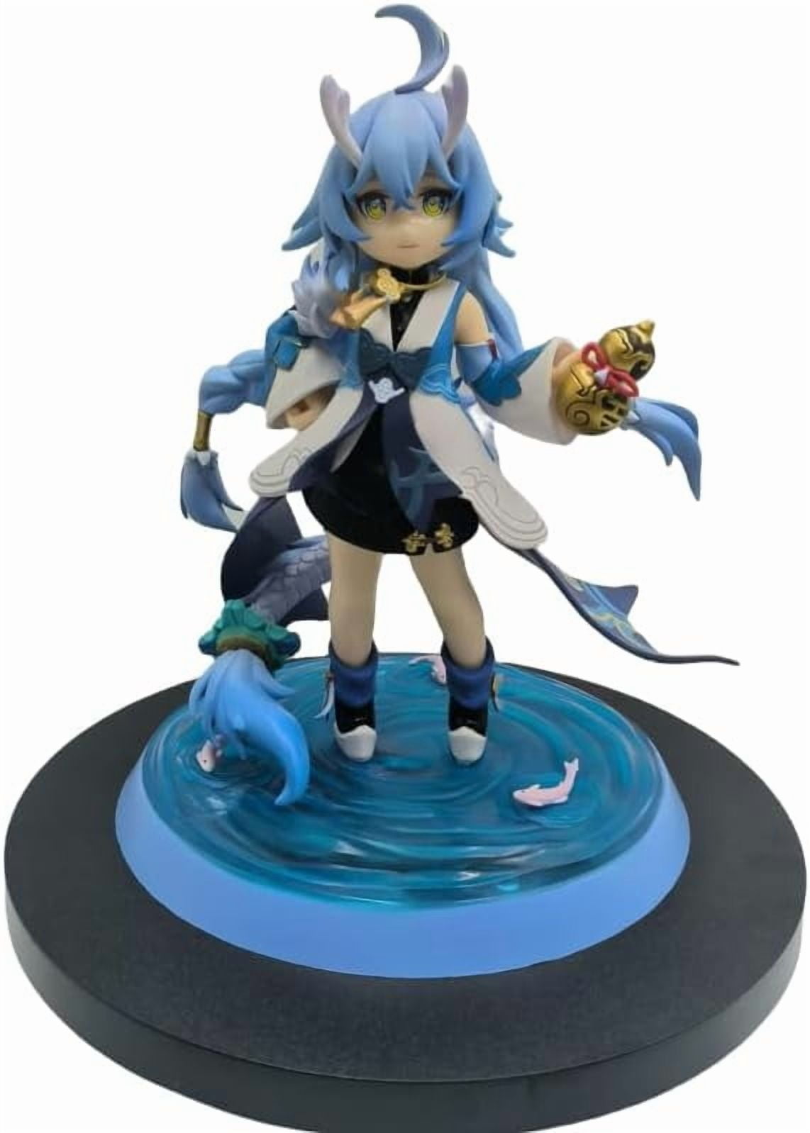 Honkai Impact 3 Bailu Figure Standing Bailu Anime Figures 26cm/10.2inch PVC Characters Decorations Collectible Handicrafts Souvenirs for Anime Fans Gifts