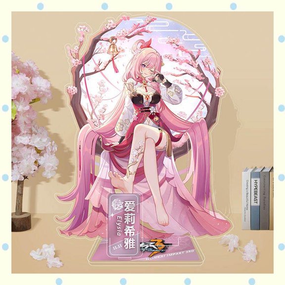 Honkai Impact 3rd Game Peripheral - 200MM Double - Sided Film - Coated Acrylic Standee, a Great Gift Option (1 standee_15cm)