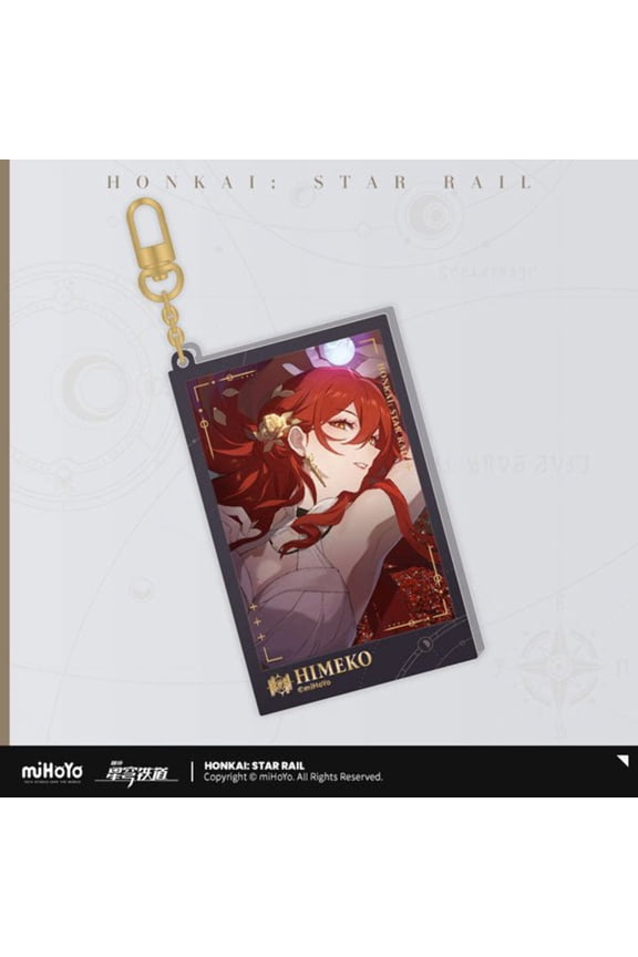 [Honkai Star Rail] Countdown Series Glitter Acrylic Keychain Himeko