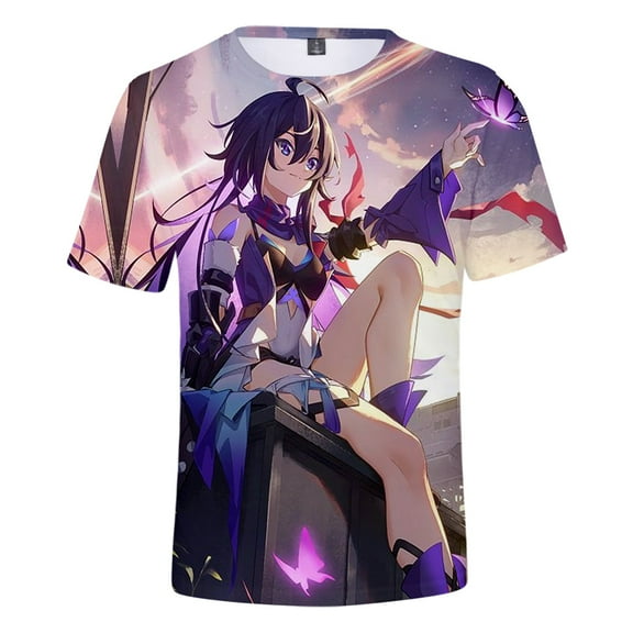 Honkai: Star Rail Game T-Shirts 3D Printed Unisex Summer Short Sleeve Fashion Tee Shirt Casual Tops
