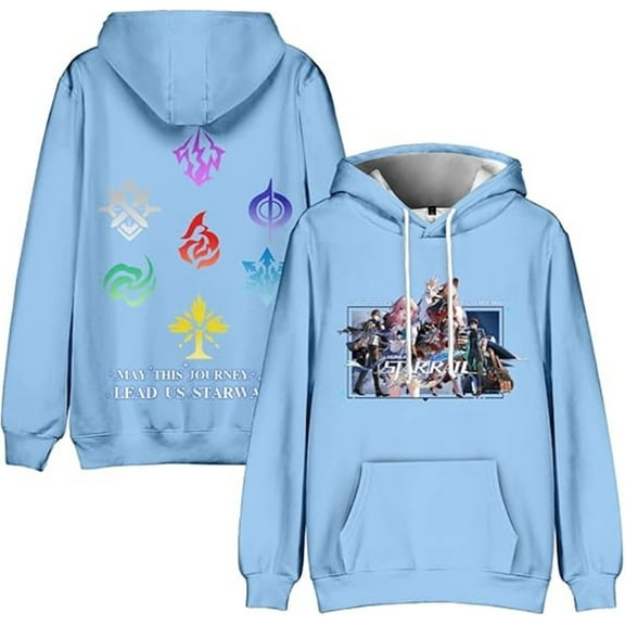 Honkai: Star Rail Merch Hoodies 3D Digital Print Long Sleeve Fashion Sweatshirts Casual Pullover