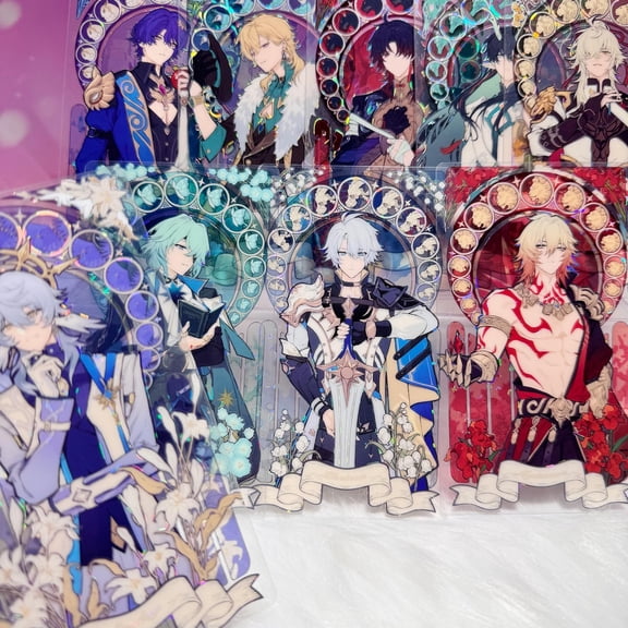 Honkai Star Rail Reflection Series Transparent Foil Card (1 standee_15cm)