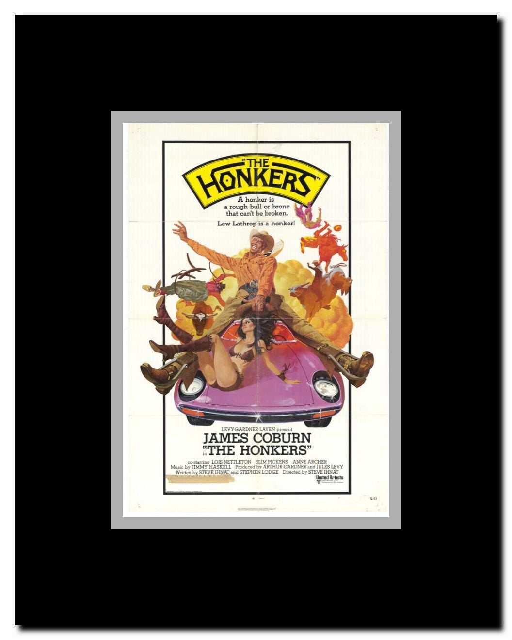 Honkers Framed Movie Poster