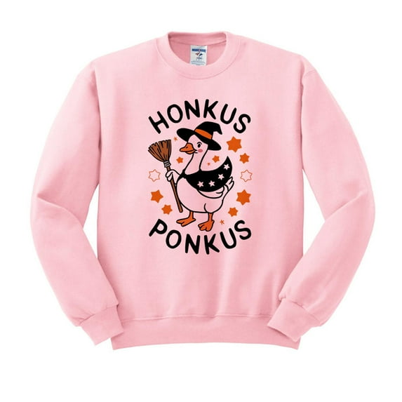 Honkus Ponkus Sweatshirt Unisex 3X-Large Pink
