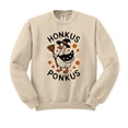 thumbnail image 1 of Honkus Ponkus Sweatshirt Unisex Large Sand, 1 of 5