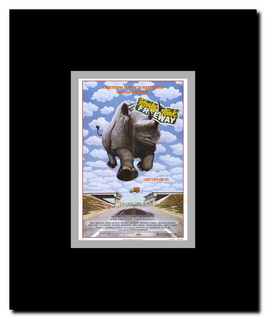 Honky Tonk Freeway Framed Movie Poster