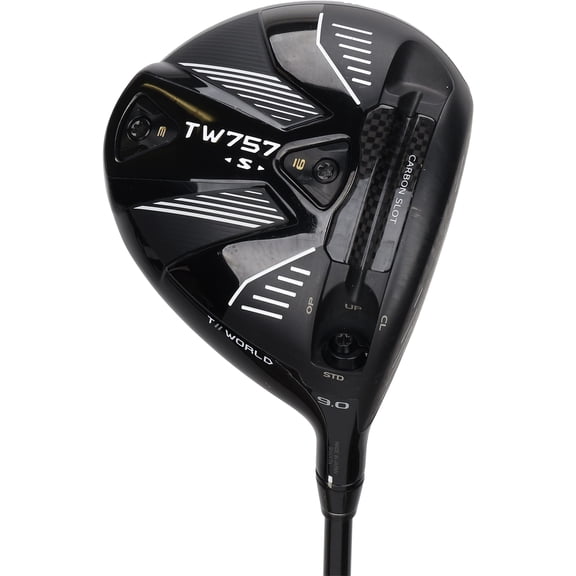Pre-Owned Honma Golf Club TW757 S 9* Driver Stiff +0.75 inch Graphite Vizard 50