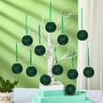thumbnail image 1 of Honmine 7cm St. Patrick's Day Handmade Fabric Ball, Decorative Pendant for Holiday and Craft, Festive Ornament for Home and Party Decor, Small Handcrafted Decor for Seasonal Celebration, 1 of 6