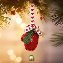 Honmine Christmas Scented Wind Chimes, Fragrant Holiday Decor with Tree Ornaments and Bells, Seasonal Hanging Decorations for Home, Living Room, Window Display