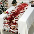 thumbnail image 1 of Honmine Christmas Tablecloth with Holiday Patterns, Festive Dining Table Cover for Decoration, Long 72.74 Inch Table Cloth for Party, Home, Event, 1 of 6