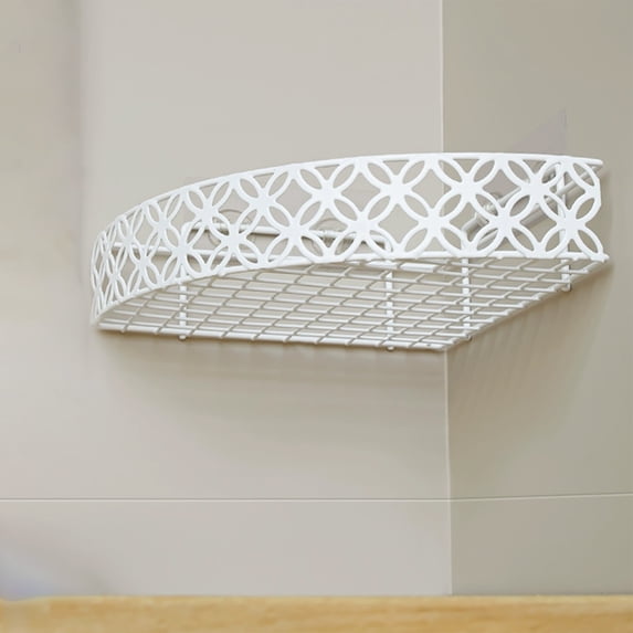 Honmine Corner Shower Caddy, Rustproof Wire Basket Organizer, Wall Mounted Shelves for Bathroom Shampoo, Conditioner, Soap Storage