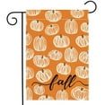 thumbnail image 1 of Honmine Fall Garden Flag Inch Double Sided Outside, Autumn Pumpkins Seasonal Yard Outdoor Flag Thankgiving Decoration Fall Decoration Outdoor Indoor, 1 of 2