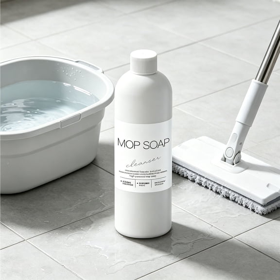 Honmine Floor Cleaning Soap 16.9 fl oz, Long Lasting Floor Cleaner for Hardwood, Tile, Low Suds Formula, All Mop Types for Home Use