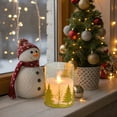 thumbnail image 1 of Honmine LED Electronic Candle Lights, Flameless Battery Operated Pillar Candles, Safe Christmas Holiday Decor for Tabletop Window Centerpiece, 1 of 6