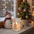 thumbnail image 1 of Honmine LED Electronic Candle Lights, Flameless Battery Operated Pillar Candles, Safe Christmas Holiday Decor for Tabletop Window Centerpiece, 1 of 7