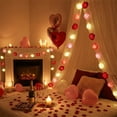 thumbnail image 1 of Honmine LED Rose String Lights, 10 Foot Decorative Flower Lights for Room, Warm White and Color Changing Battery Operated Lights for Wedding, Party, Bedroom, 1 of 6