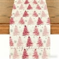 thumbnail image 1 of Honmine Snowflake Christmas Table Runner, Winter Themed Holiday Dining Table Decor, 13x72 Inch Kitchen Table Cover for Indoor Outdoor Party, Home Setting, 1 of 7
