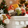 thumbnail image 1 of Honmine Snowman Statue Cute Christmas 4 Snowmans Figurine Mini Resin Figurine for Indoor Table Top Centerpiece Mantle Shelf Desk Home Decor, 1 of 6