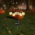 thumbnail image 1 of Honmine Solar Halloween Lights Outdoor, Waterproof Pumpkin Solar Light with Branch, Outdoor LED Strip Lights with Light for Garden Decor, Yard, Lawn, Party Decorations, 1 of 6