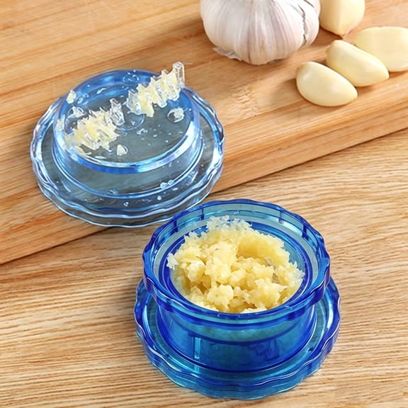Honmine Twisting Garlic Box Garlic Peeler, Garlic Press and Grinder Set, Kitchen Appliance Garlic Crushing Tool for Mincing Chopping Paste Salsa