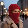 thumbnail image 1 of Honmine Unisex Winter Neck Mask, Warm Ear Protection Balaclava for Cold Weather, Windproof Face Cover for Cycling, Motorcycle, Outdoor Sports, Multifunctional, 1 of 6