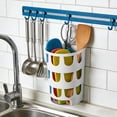 thumbnail image 1 of Honmine Wall Mounted Storage Basket, No Drill Required Hanging Organizer Bin, Hollow Design for Bathroom, Kitchen, Entryway, Space Saving Home Decor, 1 of 6