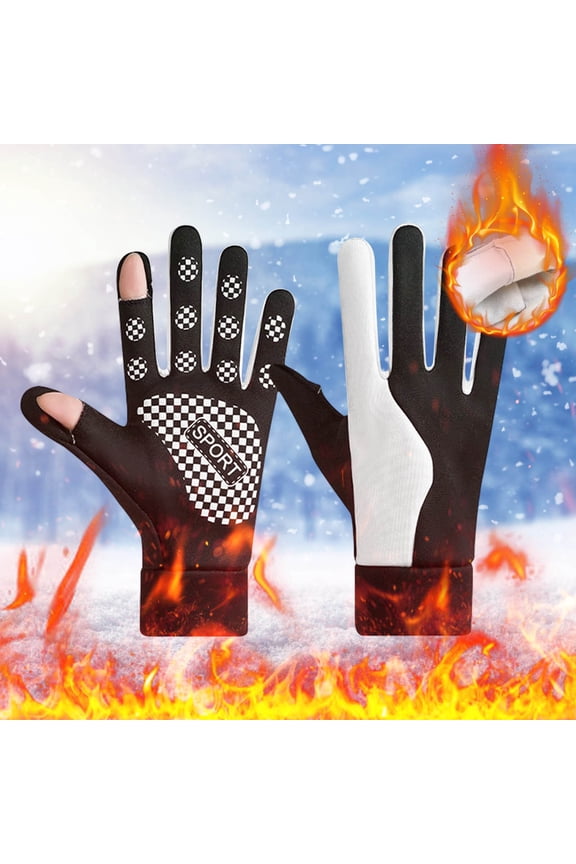 Winter Touchscreen Gloves, Windproof Design with Non-Slip Grip, Cold Weather Hand Protection for Outdoor Activities