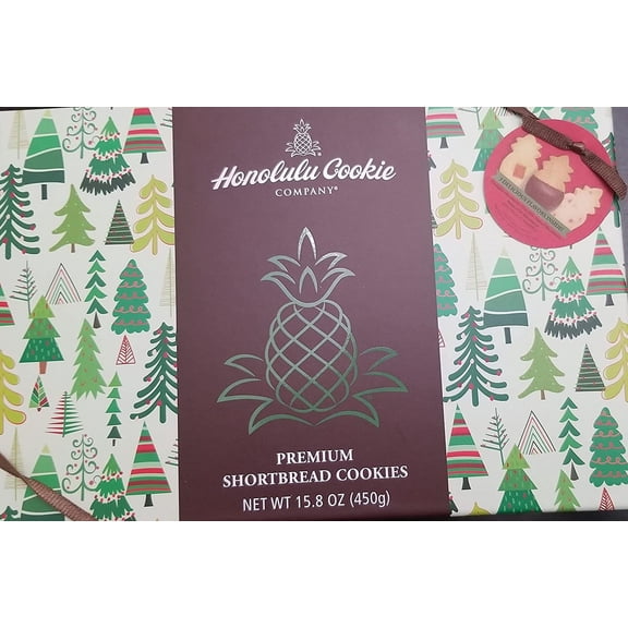 Honolulu Cookie Company Holiday Gift Cookie Collection (30 Individually Wrapped Cookies)