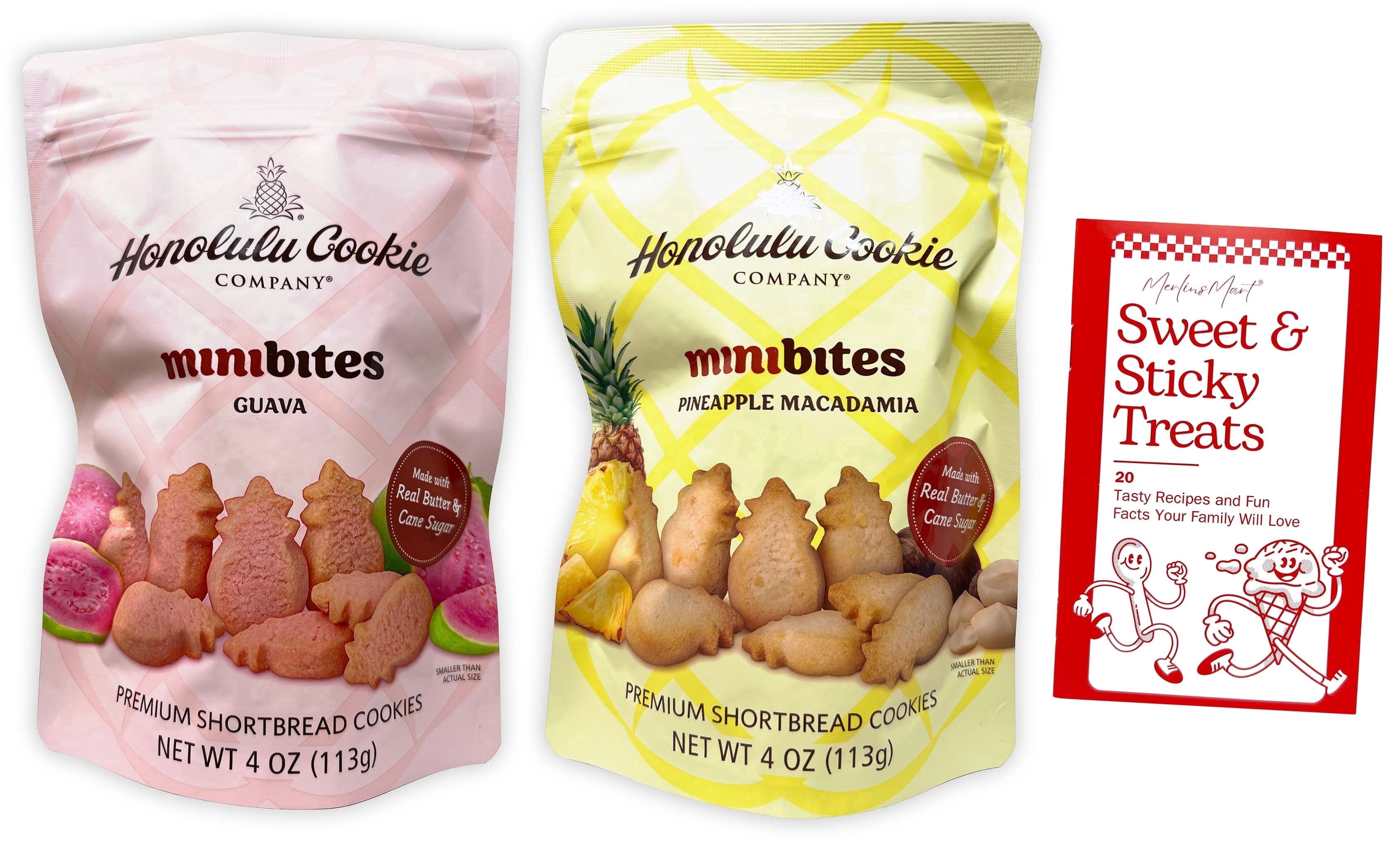 Honolulu Cookie Company Mini Bites Variety Pack, 2 Count with