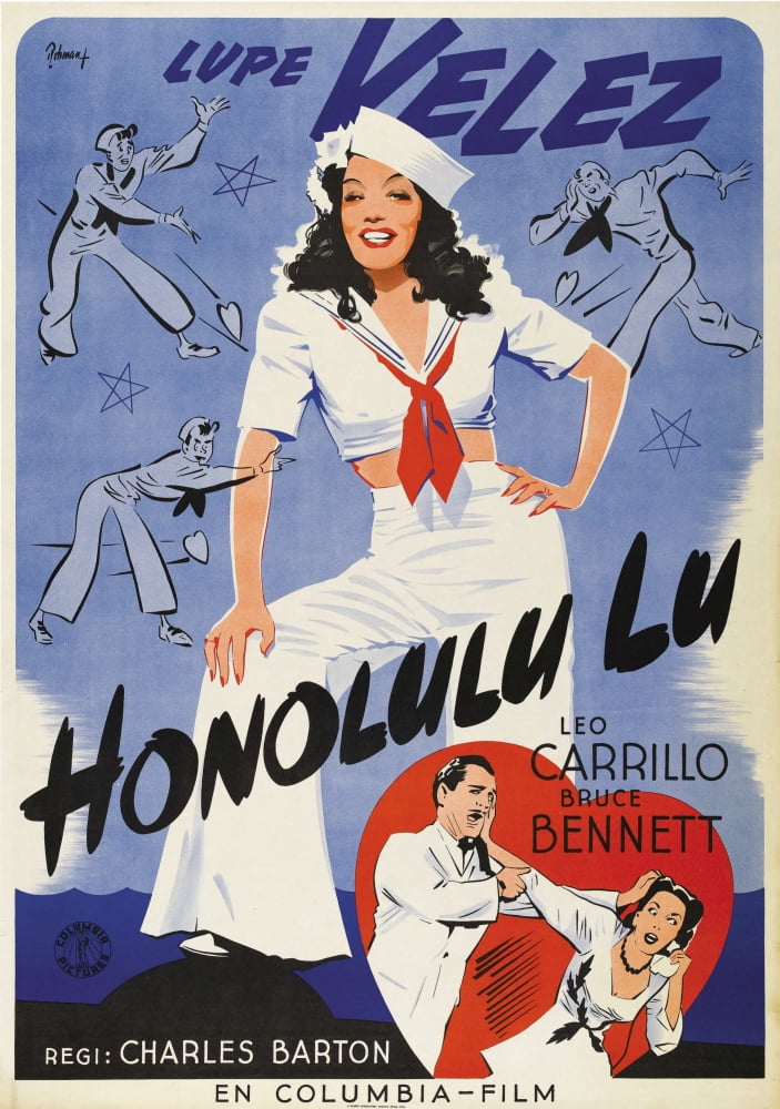 Honolulu Lu Canvas Art - (11 x 17)