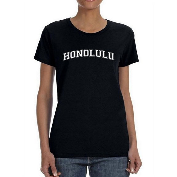 Honolulu , Women T-Shirt, Female XX-Large