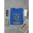 thumbnail image 1 of Honor And Respect Veteran T-shirt Men's -SmartPrintsInk Designs, 1 of 4