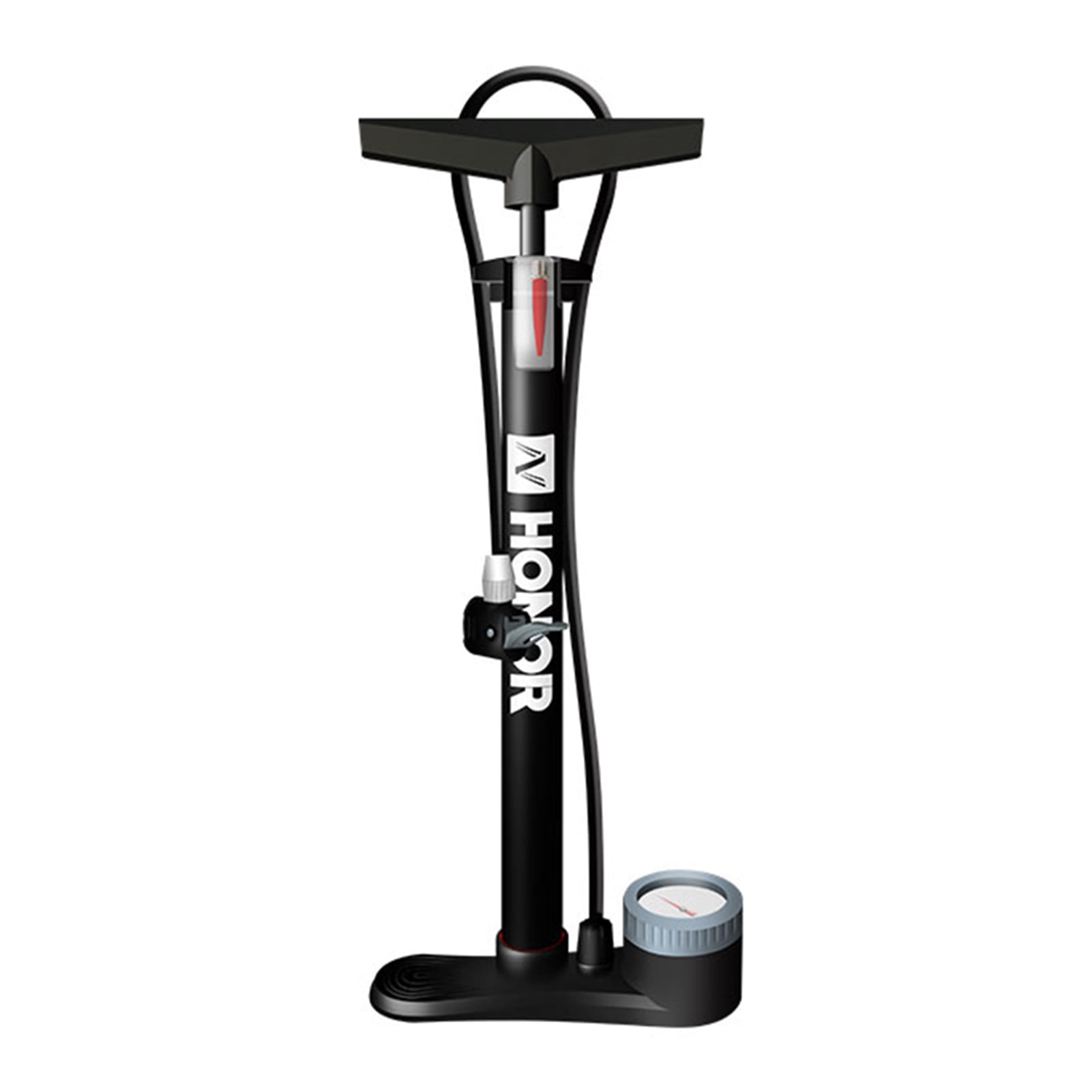 Honor Bicycle Floor Pump 160PSI Bike Air Pump with Gauge Presta